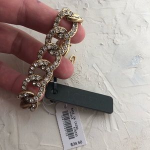 J Crew Chain link Gold Bracelet